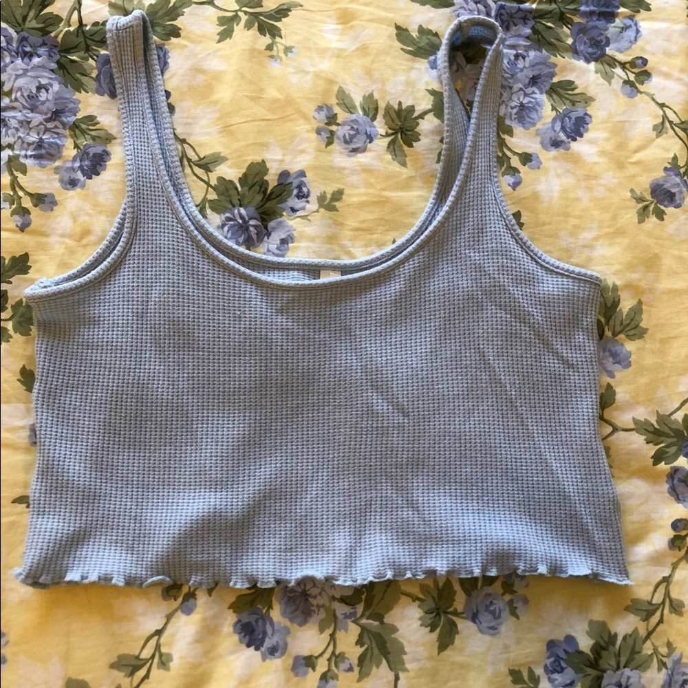 pac sun light blue tank